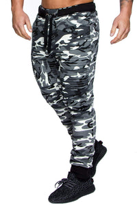 Men's casual sports pants foreign trade hip-hop stripes