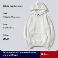 Hooded Hoodie Custom PrintedFor Women With Thickened Velvet