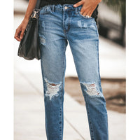 Women's Jeans and Trousers With No Bullet and Hole