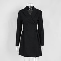 Commuter Tailored Blazer Dress That Cinches The Waist For A Slimming Sweet-meets-cool Look