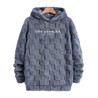 Men's Hooded Embroidered Loose Leisure Sports Hooded Sweater