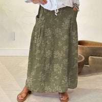 Casual Retro Floral Vacation Dress With A Sophisticated Work-appropriate Vibe