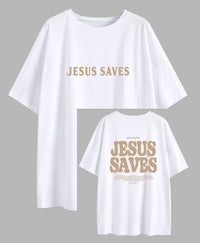 Summer Trendy Letter Print Short-sleeve T Shirt