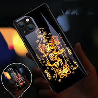 Chaopai intelligent voice-activated shiny mobile phone case