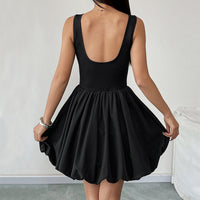 Women's Fashion Solid-Color Strap Dress