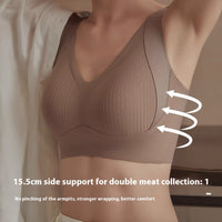 Full Cup Adjustable Underwear Women's Big Chest And Small