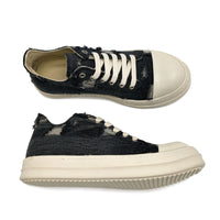 Trendy Ripped Denim Casual Canvas Men's Shoes