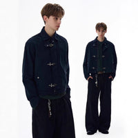 American Retro Jacket Short Wide Version Versatile Autumn Coat