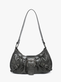 Women's Vintage Vintage Two-tone Leather Shoulder Bag