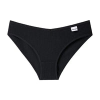 Women's Cotton Underwear Mid Waist Traceless
