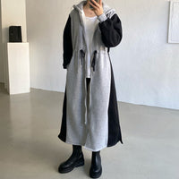 Dress Color Contrast Jumpsuit Long Design