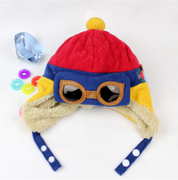 Aviator glasses Lei Feng cap