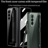 Mobile Phone Case Folding All-inclusive Electroplating Transparent Anti-drop