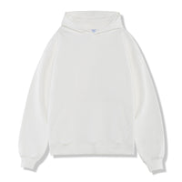 Thick Loose Solid Color Velvet Thickened Hooded Sweatshirt Male