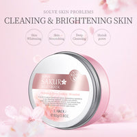 Lai Kou Japanese Cherry Blossom Mud Mask 80g Moisturizing Moisturizing Nourishing Fine Pores