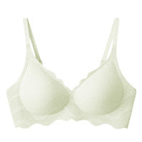 Lace Wireless Seamless Nylon Bra