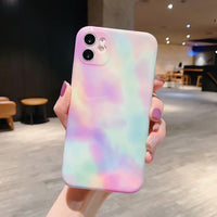 Colorful gradient marble ring bracket protector
