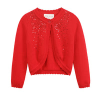Baby Western-style Girls Knitted Cardigan Jacket
