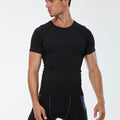 Men's Quick-drying High Elastic Training Wear Short Sleeve