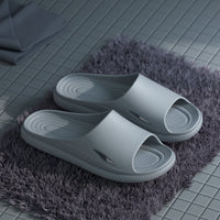 Home Sandals And Slippers For Men'S Home Indoor Non-Slip Summer Couple Thick Bottom