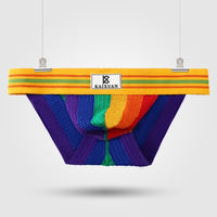 Summer New Trendy Men's High-cut Briefs Underwear Knitted Breathable
