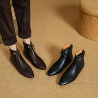 Stylish Womens Ankle Boots For Fallwintersoft-soled And Easy On The Feet