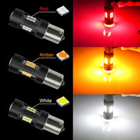 Automotive LED turn signal 1156 1157 BA15S 2835 3030 21SMD S25 reversing brake light
