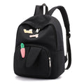 Literary nylon backpack