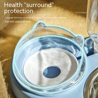 Automatic Drinking Water Protection Cervical Spine Cat Food Holder