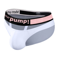 Men's Simple Printed Ring Laser Gradient Briefs