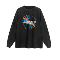 Washed American Retro Fashion Brand T-shirt
