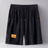Men's Casual High-Elastic Thin Loose High-Waist Shorts