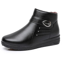 Soft-soled Non-slip Flat-bottomed Plus Velvet Women's Shoes