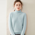 Knitted Cashmere Casual All-matching Fashion Pullover Bottoming Sweater