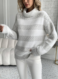 Women's Loose Outer Wear Artificial Mink Fur Sweater
