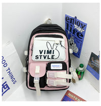 Female Junior High School Student Large Capacity Good-looking Backpack