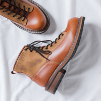 Martin Boots Men's Tooling Platform Leather Boots