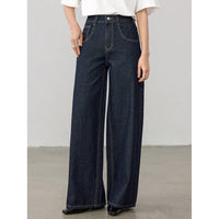 Women's Vintage High Waist Straight Leg Jeans