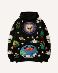 THe Lady's Quirky Personality-themed Pullover Jacket