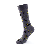 Personalized Cotton Socks Men And Women Halloween Pumpkin Skull Cartoon Tube Socks Trendy Long Athletic Socks