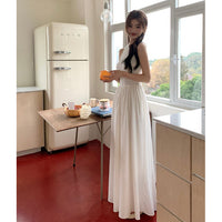 Vest-style Maxi-skirt Dress Fairy Gown