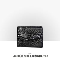 Personalized Retro Handmade Embossed Leather Wallet For Man
