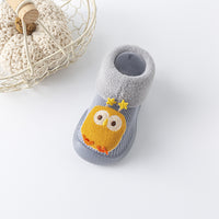 Baby Toddler Floor Socks Cartoon Doll Non-slip Rubber Sole
