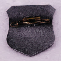 Simple Home Iron Cross Helmet Badge Brooch