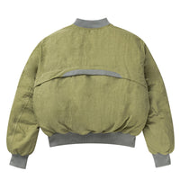 American-style Embroidered Patchwork Cotton Jacket