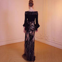 Womens Stylish And Elegant Waist-cinching Dress