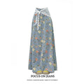 New High Waist Design Sense High Waist Swing Dress Mid-length Skirt