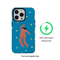 Funny Illustration Feilin Magnetic Two-in-one Phone Case