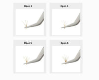 Single Flowering Deep Coffee Planting Grafting False Eyelashes