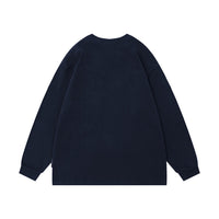 Loose Cotton Long Sleeves T-shirt Men's Design Sense